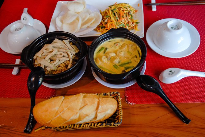 Private Vegan Food Tour By Scooter in Ho Chi Minh City - Viet Nam Quoc Tu before the doors close