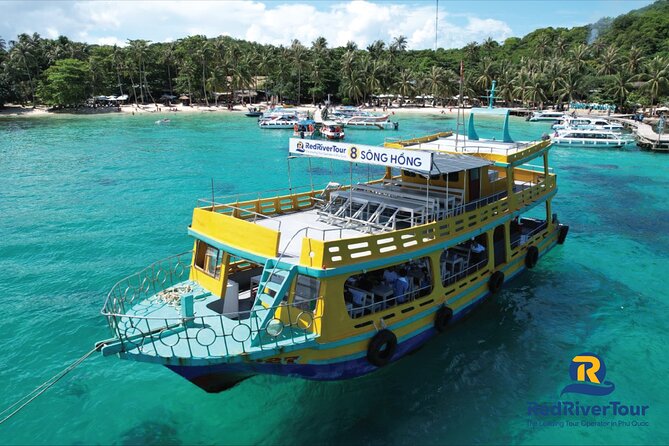 RED RIVER TOUR (Share group): DISCOVERY 3 ISLANDS BY BOAT - Snorkeling around Gam Ghi islet