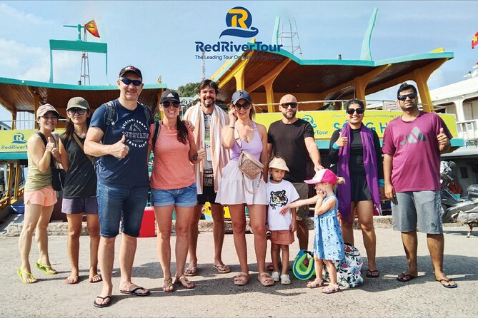 RED RIVER TOUR (Share group): DISCOVERY 3 ISLANDS BY BOAT - Mong Tay or May Rut for swimming and photos