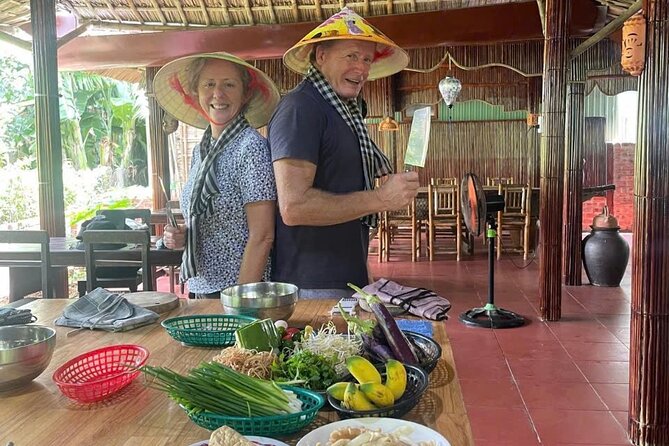 RICE PAPER Noodle Making Experience & Hoi An Cooking Class Class - Possible basket boat and coconut forest section