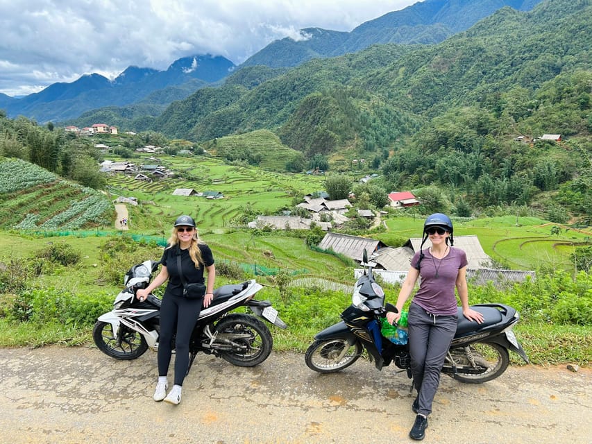 Sapa: Motorbike Tour 1 Day Visit Waterfalls & Local Villages - Silver Waterfall, a short walk with a big drop