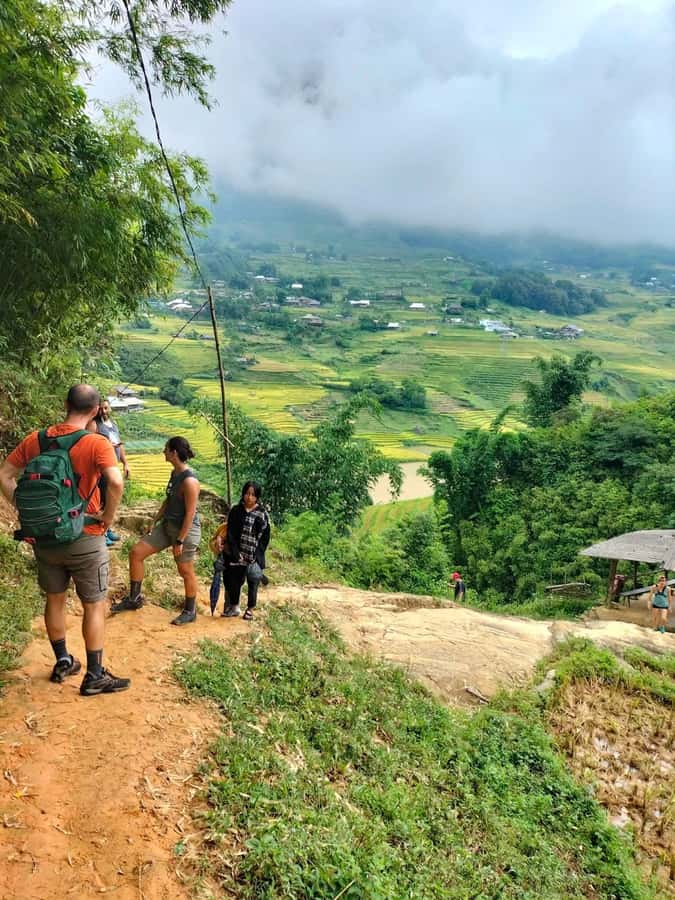 Sapa: Y Linh Ho - Lao Chai, and Ta Van Trekking Day Tour - The final stretch to Ta Van