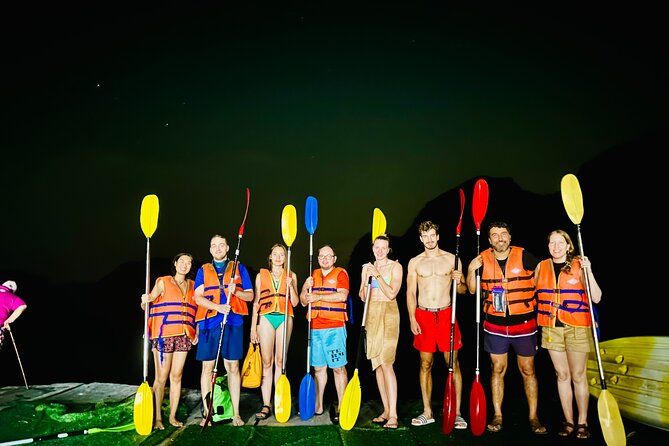 Sunset and Plankton Bioluminescent Night Kayak Lan Ha Bay - Lan Ha Bay after 3:30 pm