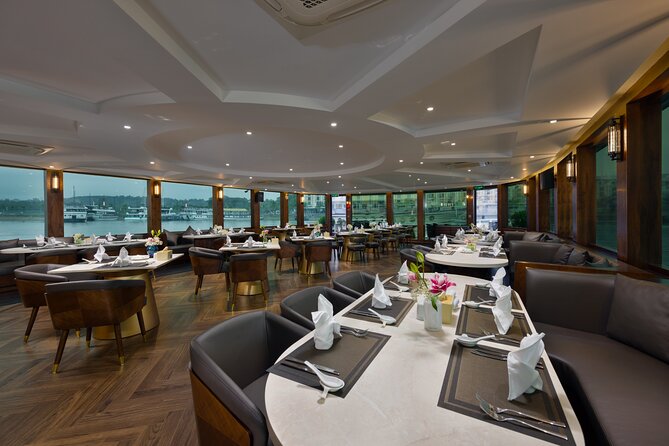 The Catamaran Luxury Day Cruise to Halong Bay from Hanoi(Best Selling) - Frog Pond, swimming, and the boat’s water slide