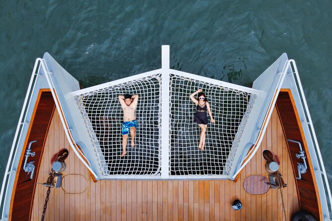The Halong Catamaran Premium Day Cruise From Ha Long Bay - Sunset tea, fruit, and cakes from 16:30