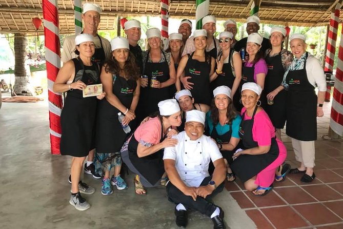 Traditional Cooking Class with Basket Boat Ride and market Tour - Thu Bon River and Bay Mau Coconut Forest