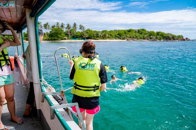 Trip 3 : 3 Islands by boat - Pickup, timing, and group size
