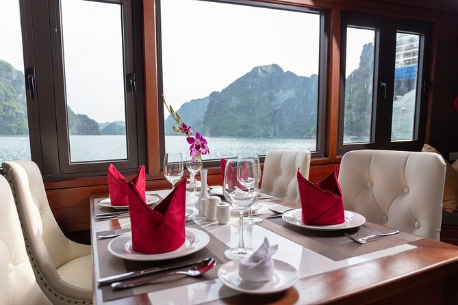 Unique Halong Private Day Cruise - Fishing Village, Kayak - Tien Ong Cave and its large limestone formations