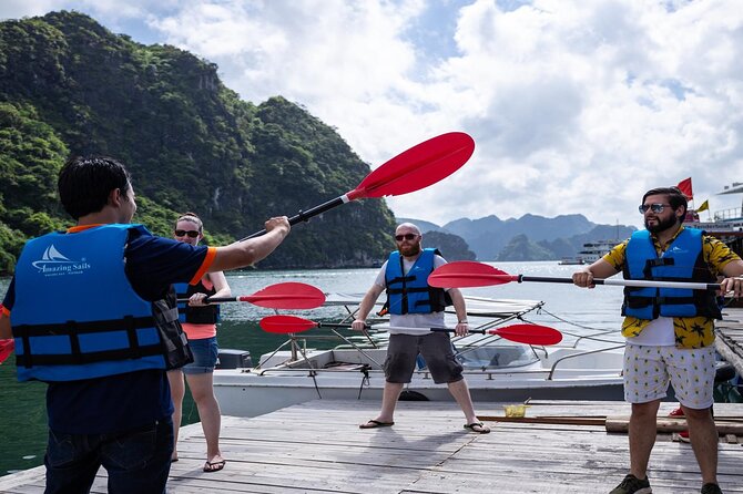 Unique Halong Private Day Cruise - Fishing Village, Kayak - Four hours through Bai Tu Long Bay