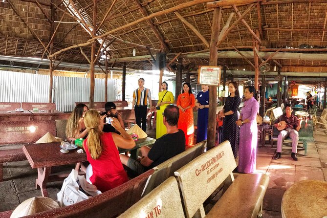 VIP Tour Cuchi Tunnels & Mekong Delta Cruise Full Day Group 12pax - My Tho and the Mekong River boat ride