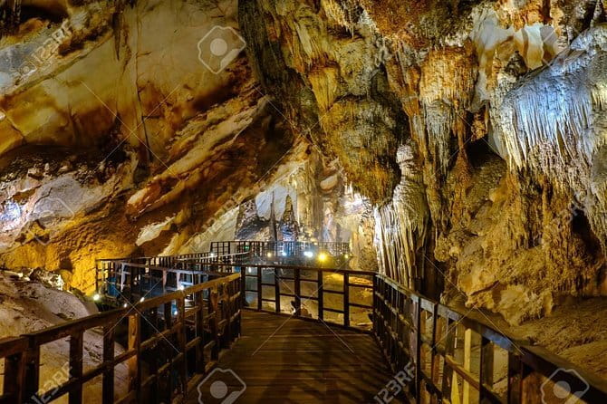 Zipline Dark cave & Paradise cave: Full-day Exploration - Dark Cave, from zipline to natural mud bath