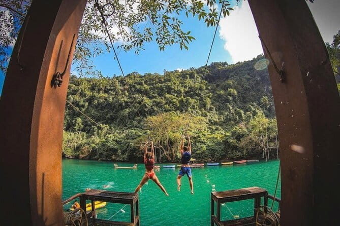 Zipline Dark cave & Paradise cave: Full-day Exploration - Starting in Dong Hoi or Phong Nha